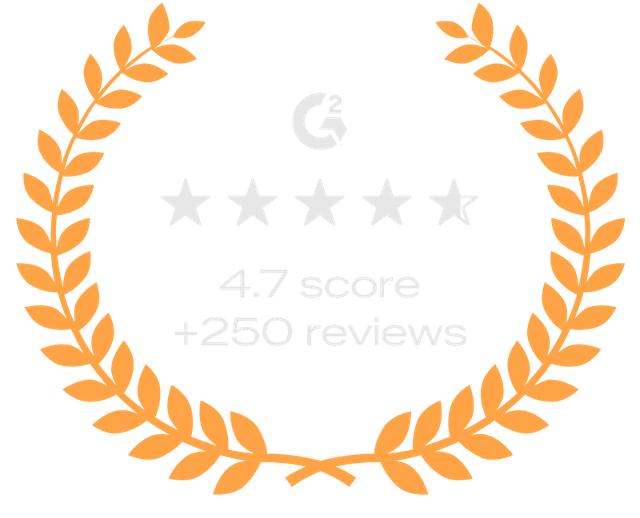 G2 overall score badge